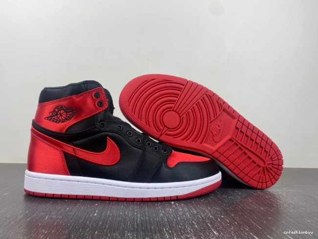 Jordan Bred Satin Air FD4810-061 High 1 OG WMNS 0822